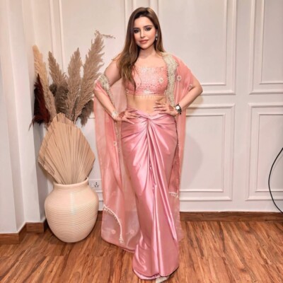 INDIAN BOLLYWOOD DESIGNER INDO WESTERN DRESS DHOTI