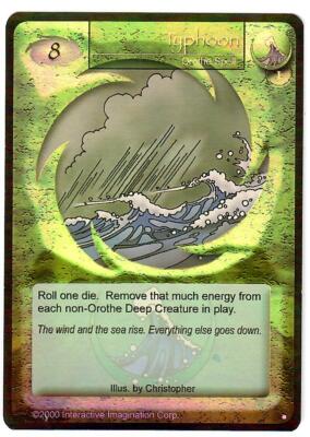 TC 22 Magi Nation Duel ''Typhoon'' Foil