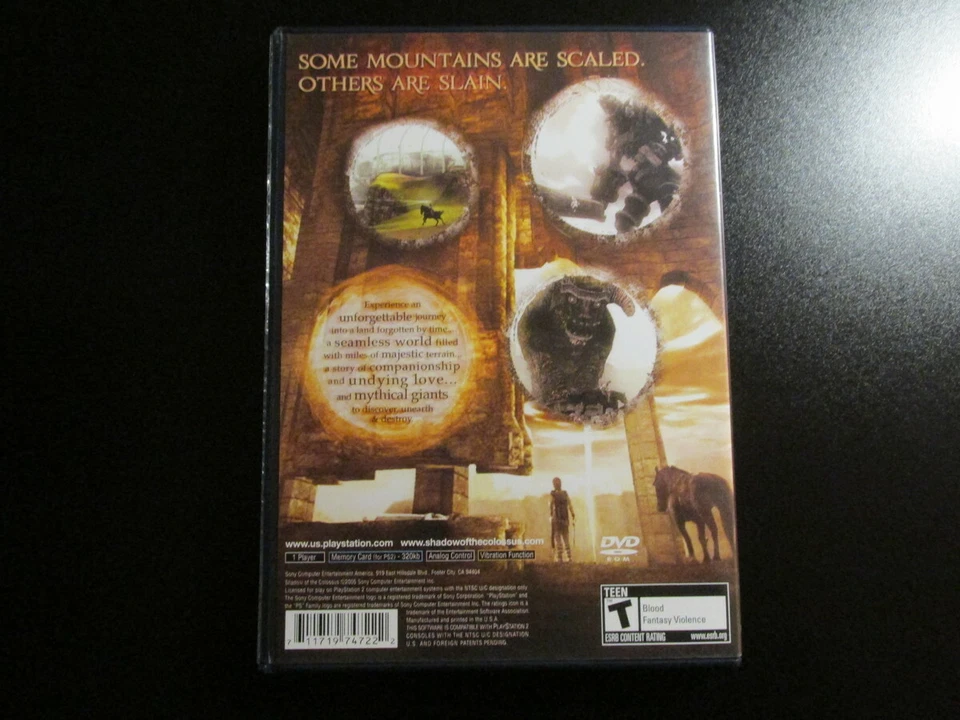Shadow of the Colossus (SONY PlayStation 2, 2006) PS2 PRISTINE COMPLETE NEW MINT - Image 3 of 4