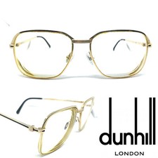 Vintage 80s Dunhill 6067 eyeglasses sunglasses frame 14KGF 220409
