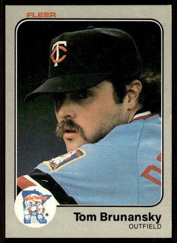 1983 Fleer Tom Brunansky Minnesota Twins 607 EBay