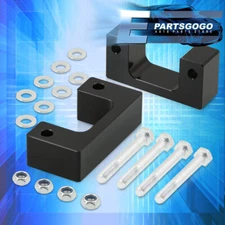 For 07-23 Chevy Silverado GMC Sierra Black 2.5" Front Leveling Lift Kit Spacers