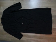 lotto 42b abito vestito donna classico sera marrone taglie forti spalle 45cm