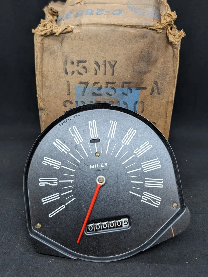 Nuevo de Lote Antiguo 1965 Mercury Monterey Montclair Park Lane Instrumento Cuadro Medidor Velocímetro Foto 2 de 4