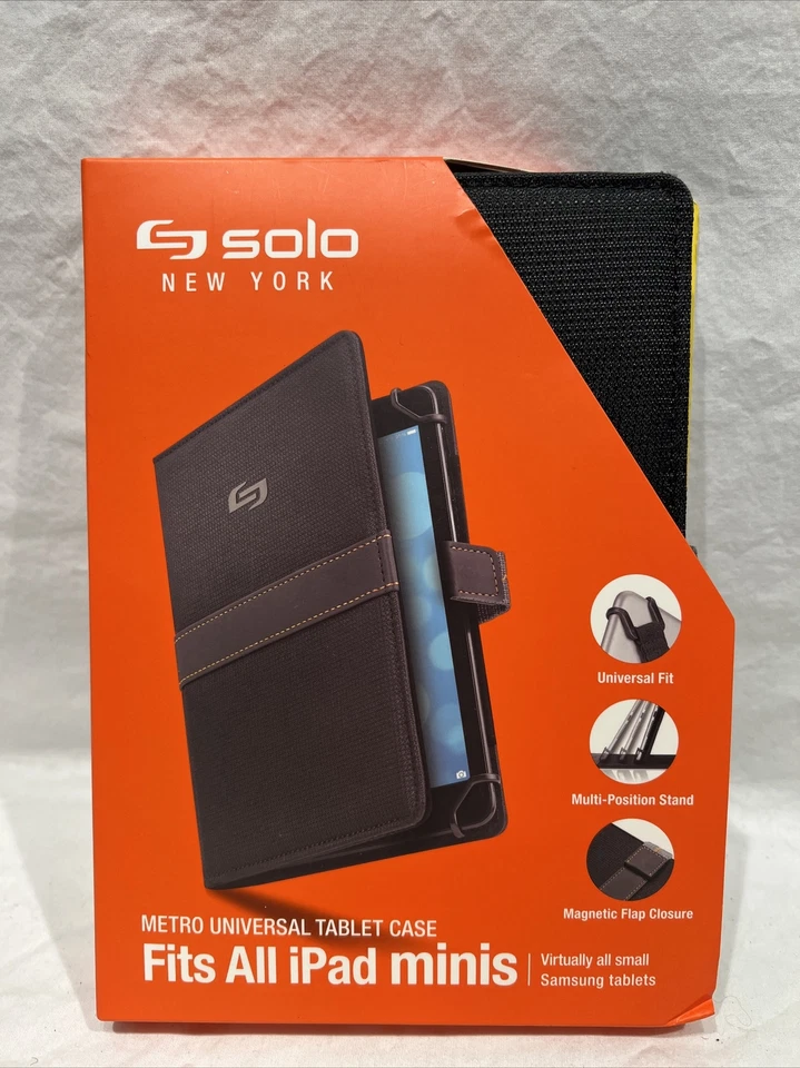 Solo NY Metro Universal iPad Minis Tablet Case Black Color UBN2204 - Image 2 of 4