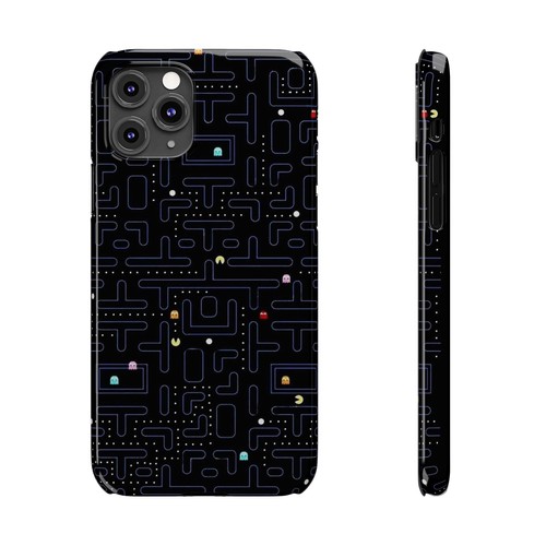Funda Delgada iPhone, Diseño Retro Pac Man Arcade Tablero de Juego, Acabado Brillante - Imagen 66 de 73
