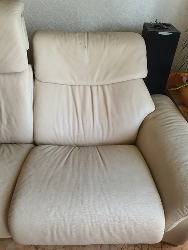 Ekornes Stressless 3er Sofa mit Relaxfunktionen, höhenverstllbare Kopfstütze uvm - Bild 5 von 8