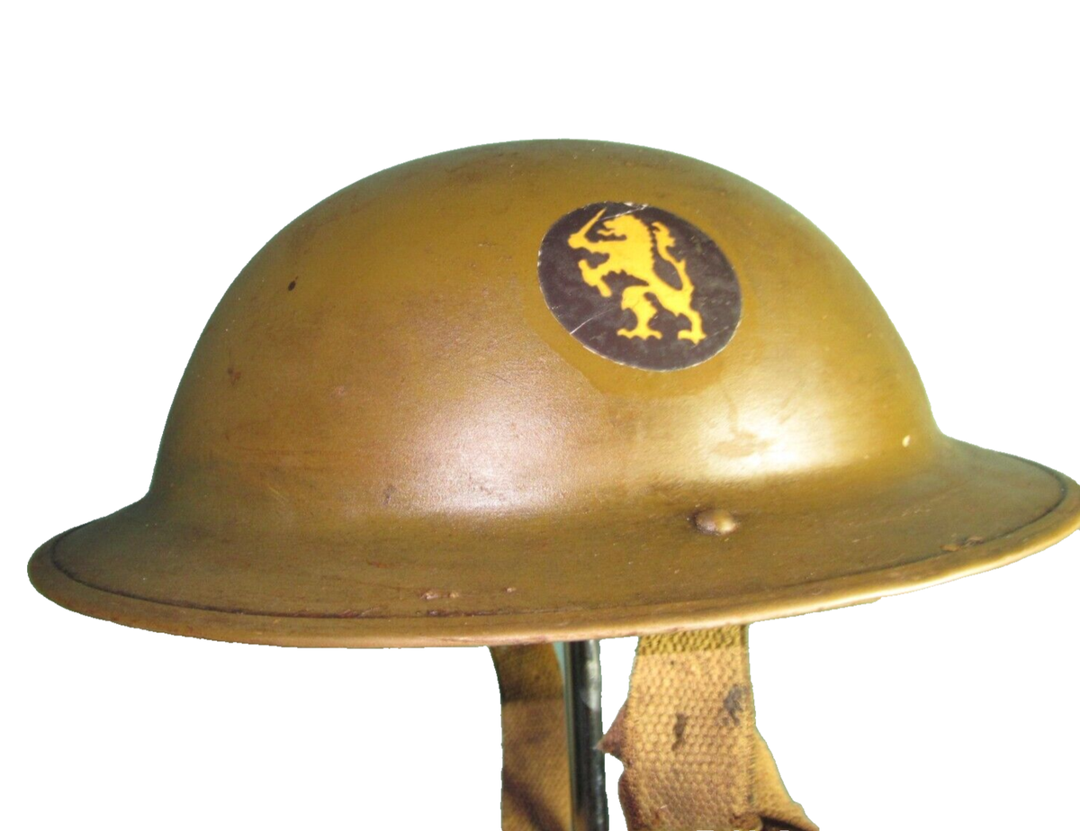 WW2 Canadian British MkII brodi helmet Brigade Pr Irene Stahlhelm