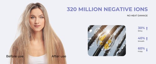 Haarbürste Haarstyler 5-in-1 , Airstyler, Lockenstab, Haarstyler, Hair dryer - Bild 21 von 23