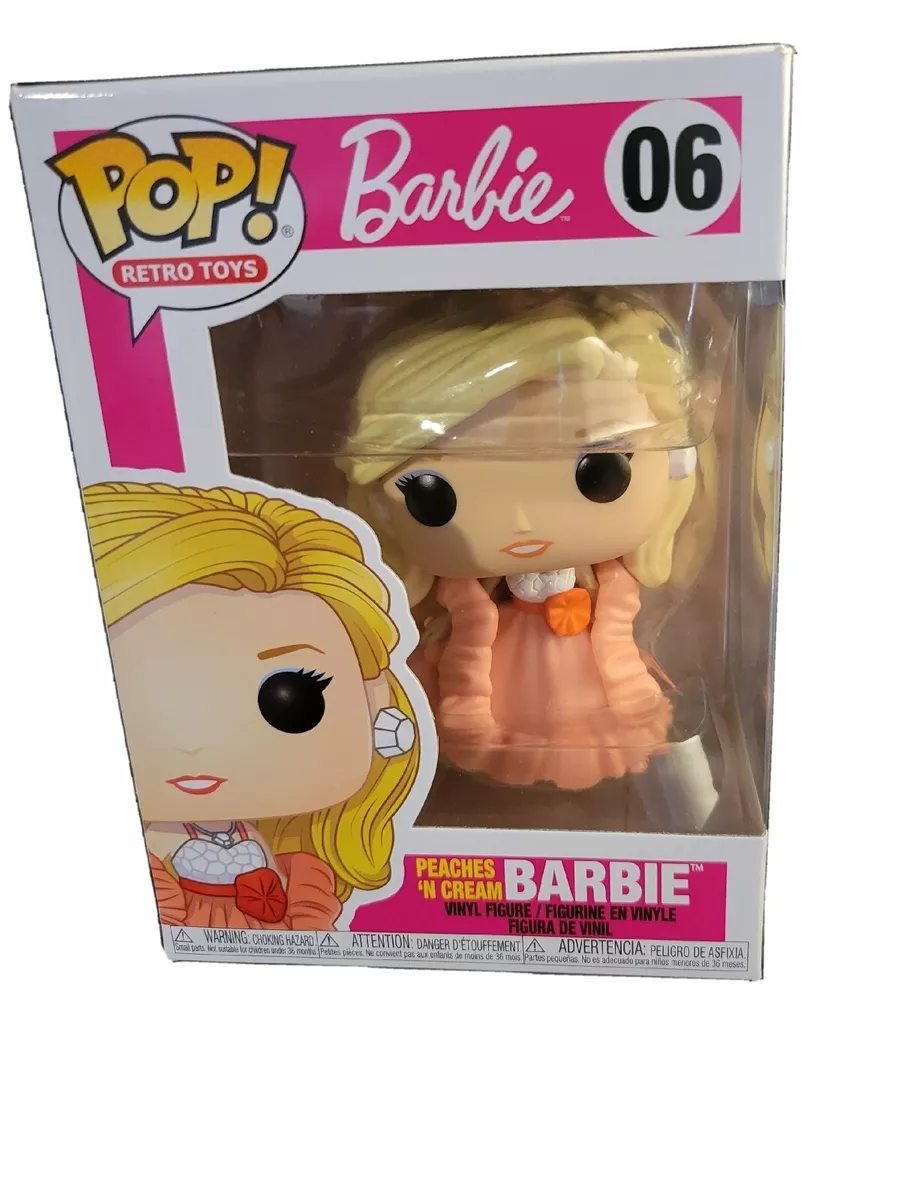 Boneco Funko Pop Barbie #06 - Peaches 'n Cream Barbie - Brasil