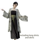 New Chinese Song-styleHanfu Women National Improved Summer Daily Two-piece Dress