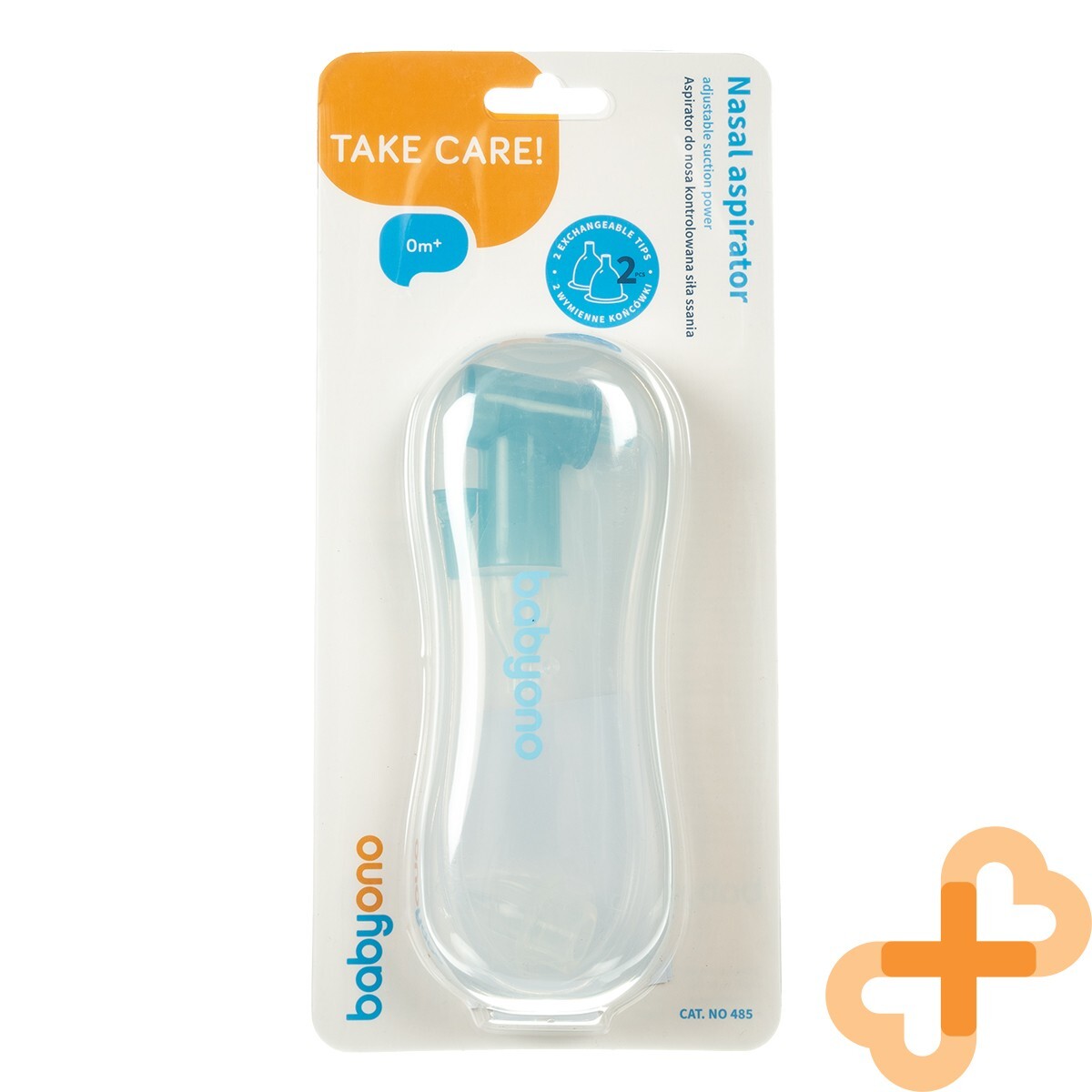 BABYONO Baby Nasal Mucus Aspirator for Kids Up to 3 Years Old