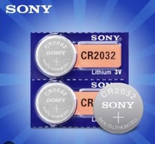 2 X NEW SONY CR2032 DL2032 ECR2032 Lithium 3V Watch Battery USA Seller Fast Ship