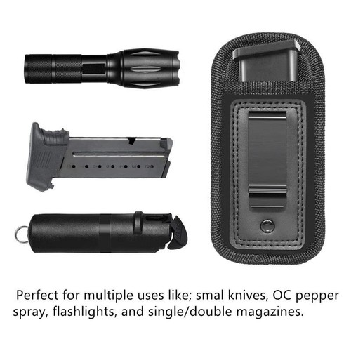 Tactical Waist Beilt OWB Pistol Holster Gun Holder with Molle Single Mag Pouch - Picture 8 of 12