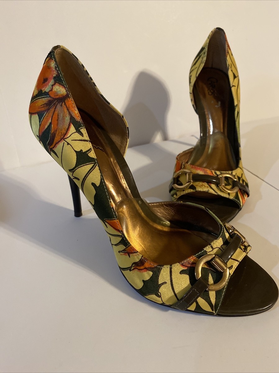 Carlos By Carlos Santana Heels 8.5 Tropical Bit Strap | eBay Carlos By Carlos Santana Heels 8.5 Tropical Bit Strap | eBay