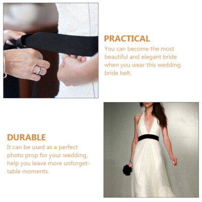 Bridesmaid Belt Simple Bridal Belt Wedding Waistband | eBay display picture 1