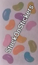 Mrs Grossman`s  JELLYBEANS  Opalescent 2004 Stickers  SUPER Rare OPAL