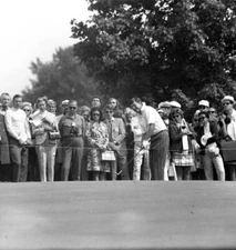 Golf 1971 Ryder Cup at St Louis Frank Beard of the USA playing a shot Old Photo