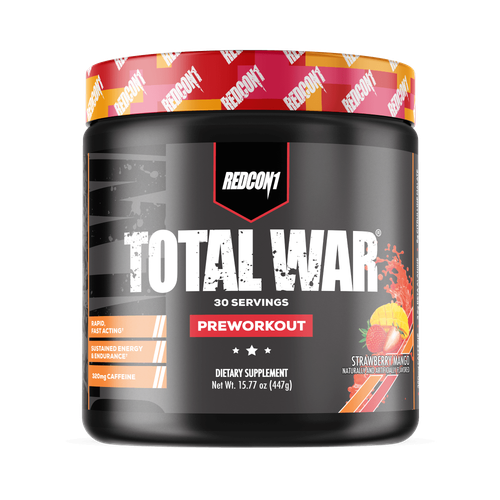 Redcon1 Total War Pre Workout Pump Intense Energy Focus 30 Serve Powder Drink - Picture 4 of 6