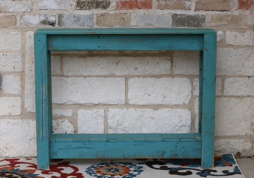Rustic Reclaimed Wood Console Table – 36”L x 8”W x 28”H – Entryway Accent Table - Picture 22 of 27