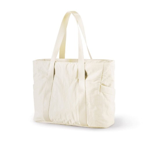Solid Color Shoulder Bag Laptop Bucket Bag Travel Messenger Bag - Picture 15 of 15