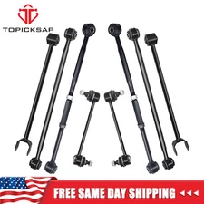 8pc Rear Control Arm Lateral Link Sway Bar Suspension Set for Camry Avalon