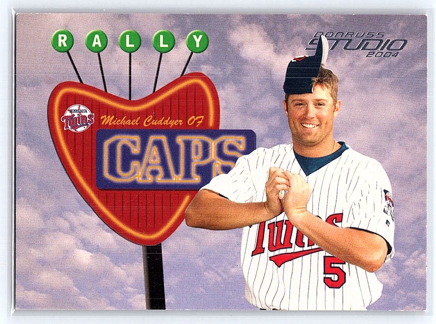 2004 Donruss Studio #RC-25 Michael Cuddyer Rally Caps #/999