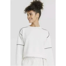 all in motion cream XXL Sandwash Pickleball Sweatshirt Soft NWT