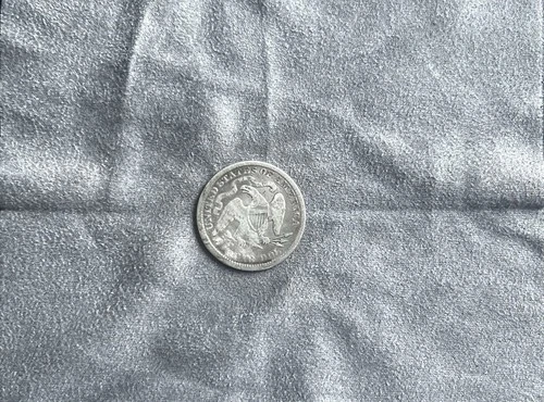 1890 Seated Liberty Quar 25C Silver US Coin Uncertified Circulated Collectible