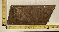 1946 tennessee license plate