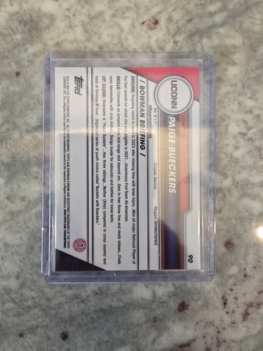 2023-24 Bowman University Chrome Paige Bueckers 1st #90 - Picture 2 of 2