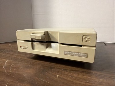  Commodore 1541-II Disc Drive With Power Supply - Powers On UNTESTED