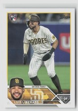 Luis Liberato #659 2023 Topps Rookie Rc Padres