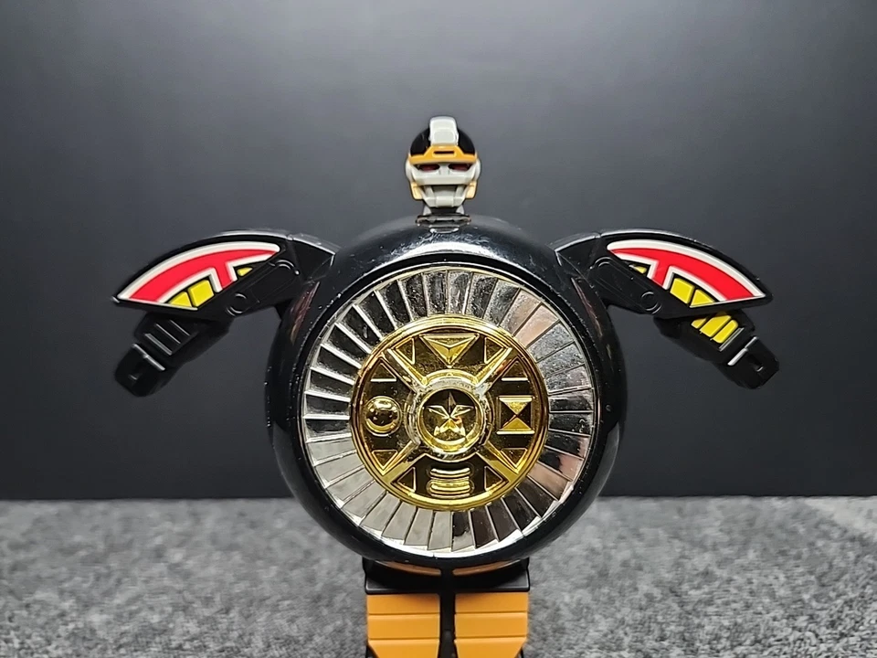 Power Rangers Zeo Warrior Wheel Morphin Spring Action Deluxe Figure Bandai - Image 2 of 4