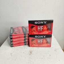 Lot of 10 Sony HF 90 High Fidelity Normal Bias Cassette - 90 min cassettes