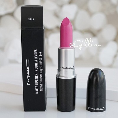 MAC Matte Lipstick - SILLY - Full Size - RARE -Discontinued - New in Box