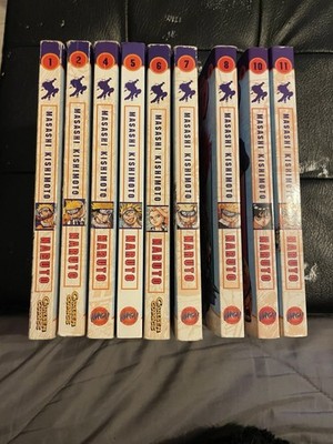 Naruto Artbook Uzumaki - Masashi Kishimoto, Anime, Deutsch 1-11 (ohne 3+9)
