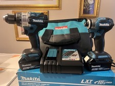 Makita XT297T 18V LXT 1/2" Hammer Drill Driver & Impact Driver Combo Kit New