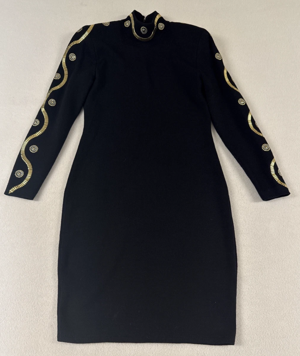 slim fit dress slacks Miranda Long Sleeve Fitted Sheath Dress – Alice Becker Inc main image 0