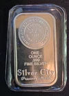 1 oz. SILVER BAR SILVER CITY Ocala FL  .999