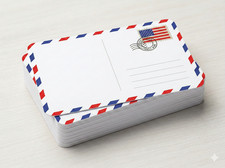 3x5 Premium Eggshell Sticker Postcard 100