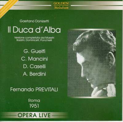 2 CDs Donizetti IL DUCA D'ALBA Guelfi Mancini Previtali 1951 | excellent (C8105)