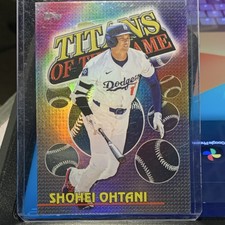 Topps 2026 Titans of the Game Shohei Ohtani Dodgers TOG-1 Card