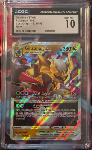 Giratina VSTAR graded CGC 10 for sale on eBay