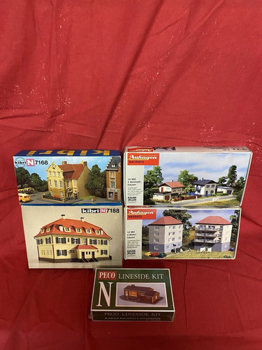 SCALA N PECO ART. NB-10 + AUHAGEN ART.1464 + ART. 14462 + KIBRI ART. 7168 + 7188 | Zustand: Nuovo