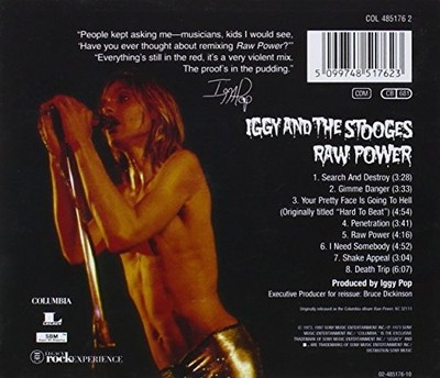 Raw Power (Remix) by Iggy & The Stooges [Audio CD]