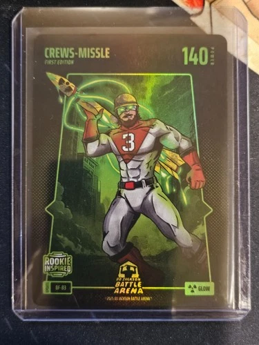 2025 BO JACKSON BATTLE ARENA UPDATE CREWS-MISSILE GLOW BATTLEFOIL DYLAN CREWS SP