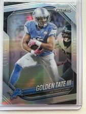 2025 Panini Prizm Holo Golden Tate III #139 Detroit Lions #24