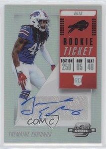 2018 Panini Contenders Optic Ticket Tremaine Edmunds #148 Rookie Auto RC