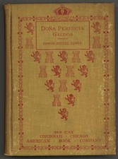 . Pérez GALDÓS / Doña Perfecta Introduction Notes 1st ed 1903